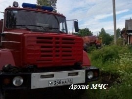 Лесной пожар в Макарьевском районе локализован