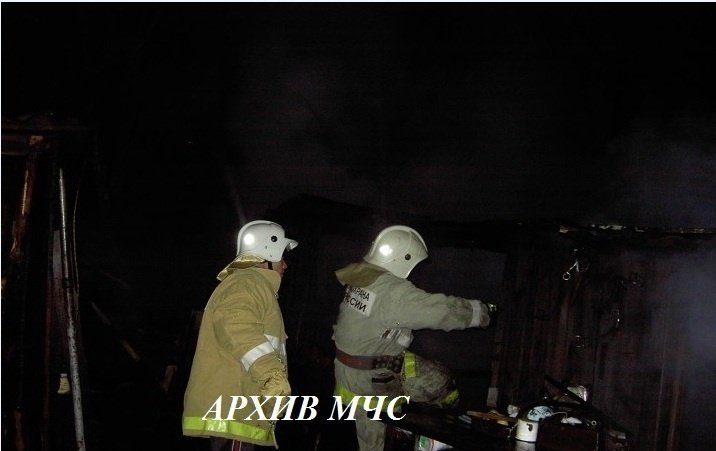 Пожар в Макарьевском районе