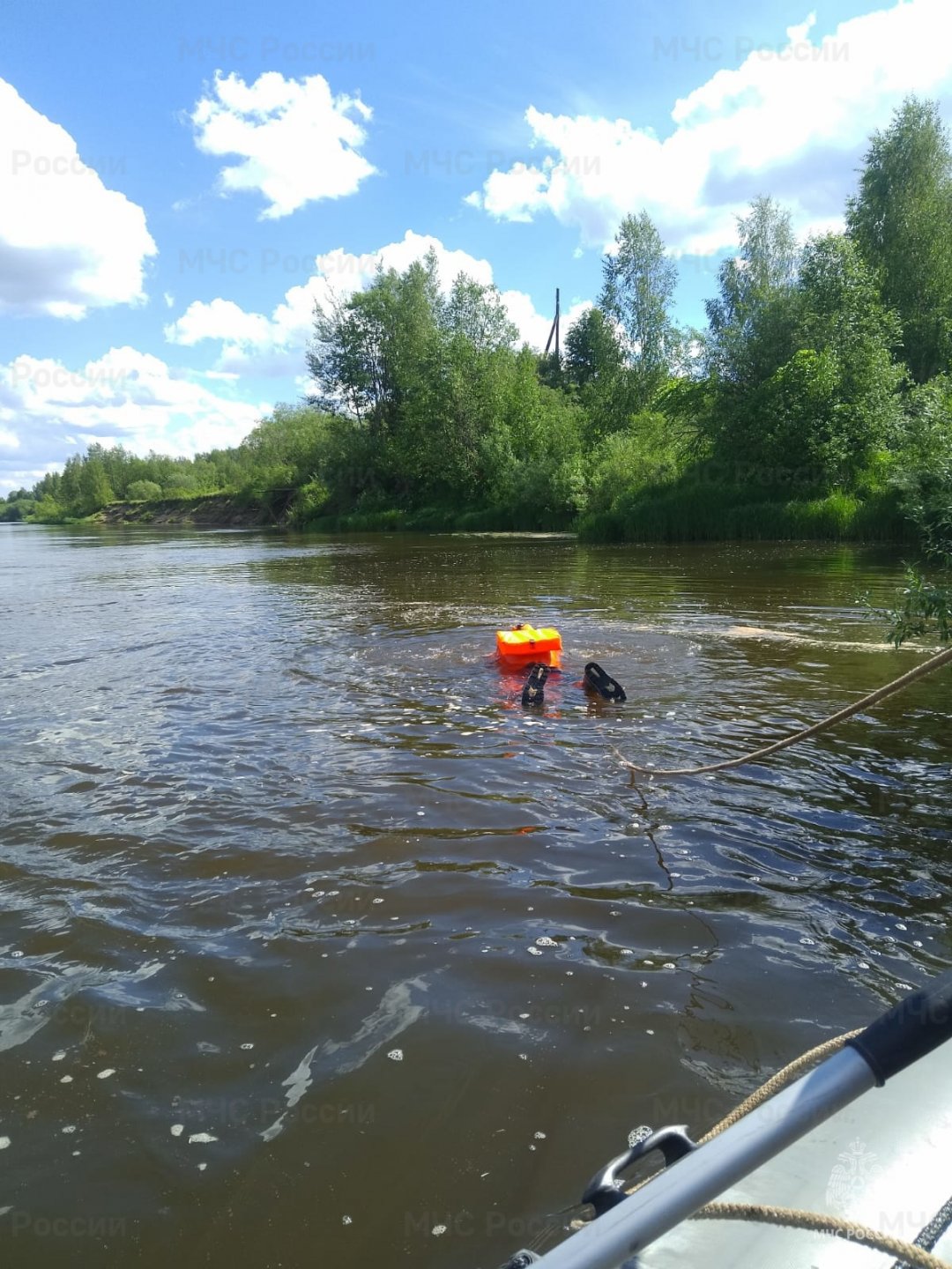 Происшествие на воде в Макарьевском  муниципальном  районе